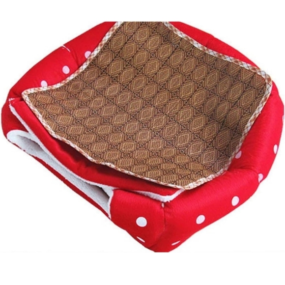 Strawberry Soft Pad Double-sided Pet Bed For Dogs And Cats Inside Pet House - Picture 5 of 6